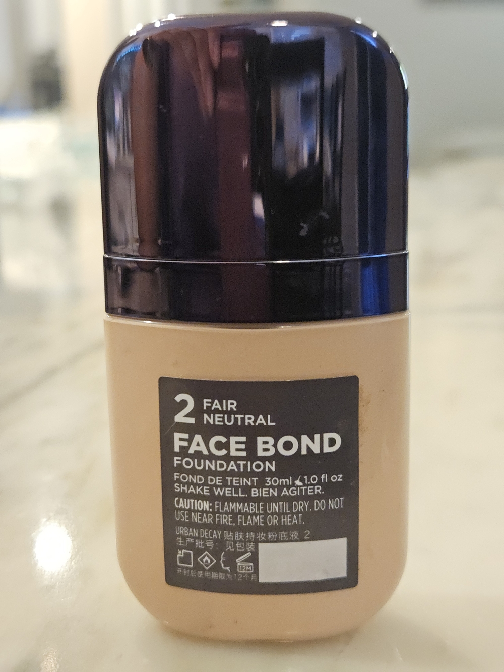 Urban Decay Face Bond Foundation 1 Oz - 2 Fair Neutral (Beige)